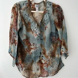 Chico’s 100% Silk blouse
